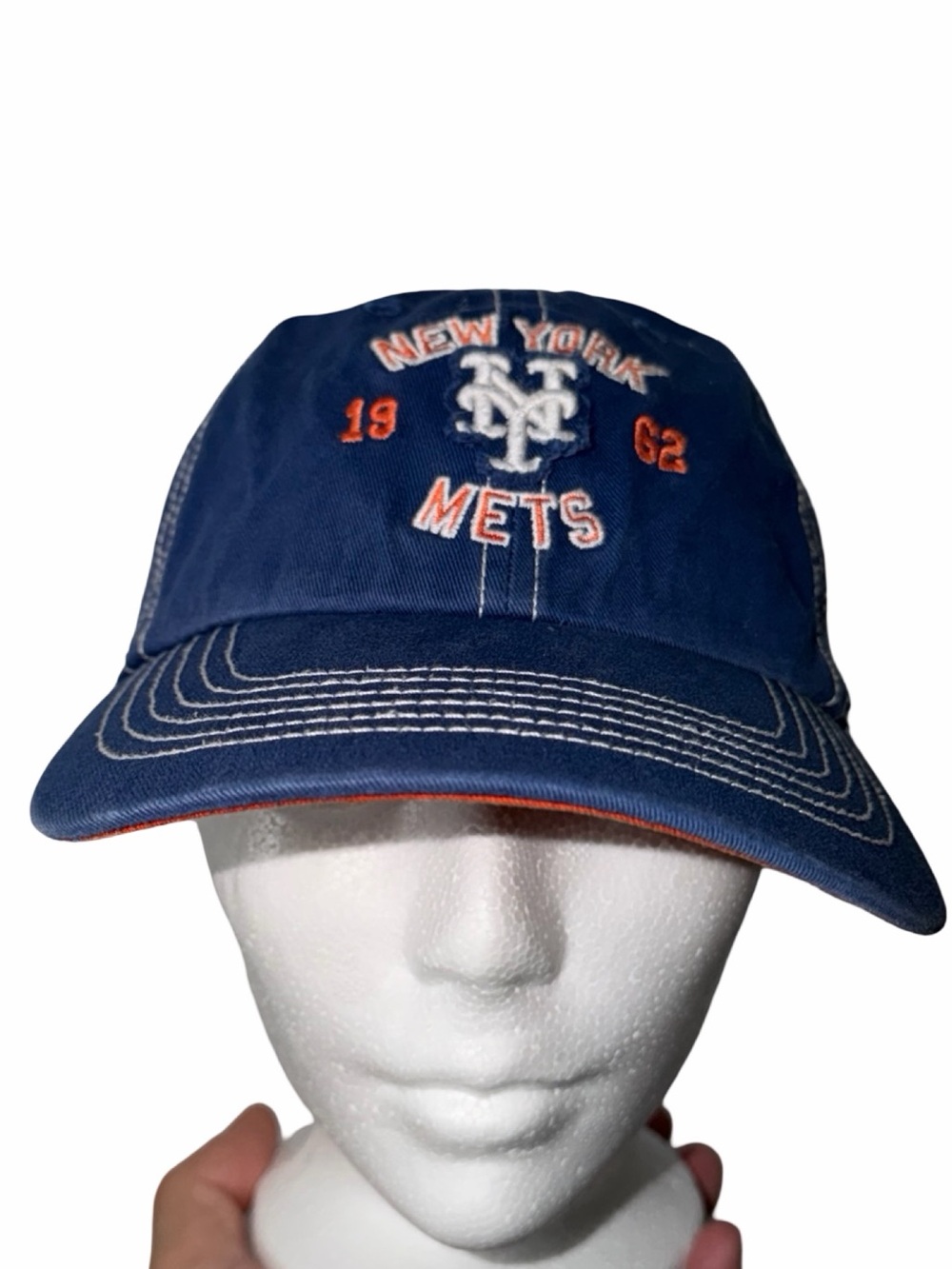 New York Mets MLB Broken In Adjustable hat